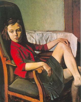 Balthus Therese oil painting reproduction