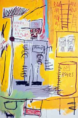 Jean-Michel Basquiat Untitled (Ashes) oil painting reproduction