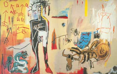 Jean-Michel Basquiat Acque Pericolose oil painting reproduction