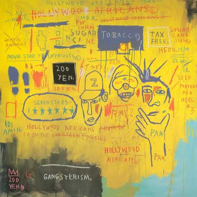 Jean-Michel Basquiat Hollywood Africans oil painting reproduction