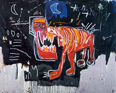 Jean-Michel Basquiat Untitled (Red Dog) oil painting reproduction