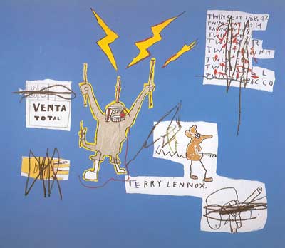 Jean-Michel Basquiat The Mechanics That Always Have a Gear Left Over oil painting reproduction