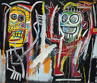 Jean-Michel Basquiat Dustheads oil painting reproduction