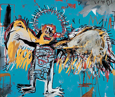 Jean-Michel Basquiat Untitled (Fallen Angel) oil painting reproduction
