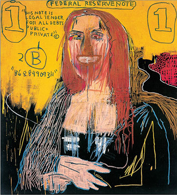 Jean-Michel Basquiat Mona Lisa oil painting reproduction