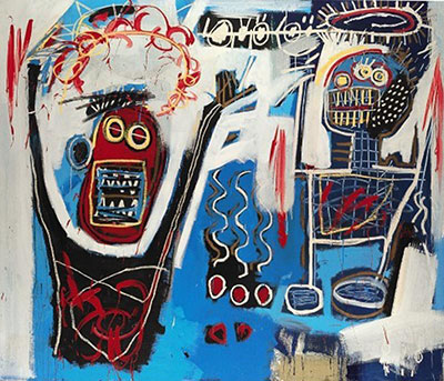 Jean-Michel Basquiat Palm Springs Jump oil painting reproduction