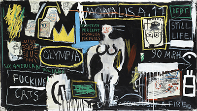 Jean-Michel Basquiat Crown Hotel oil painting reproduction