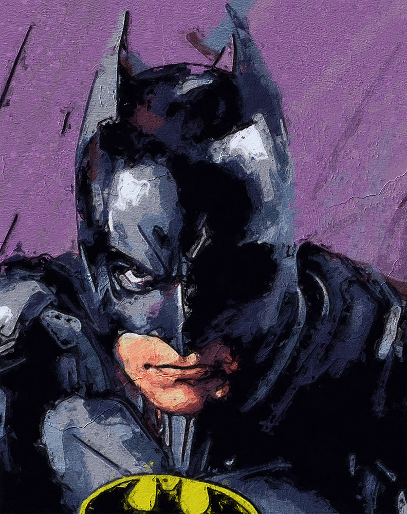Comic Book Heroes Art - Batman - Batman 8 painting for sale Bat13