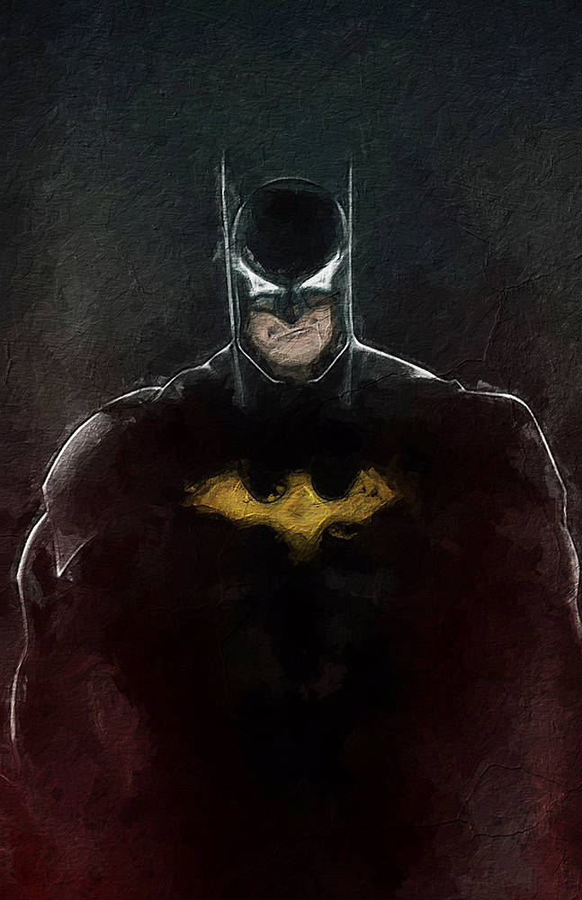 Comic Book Heroes Art - Batman - Batman 9 painting for sale Bat14