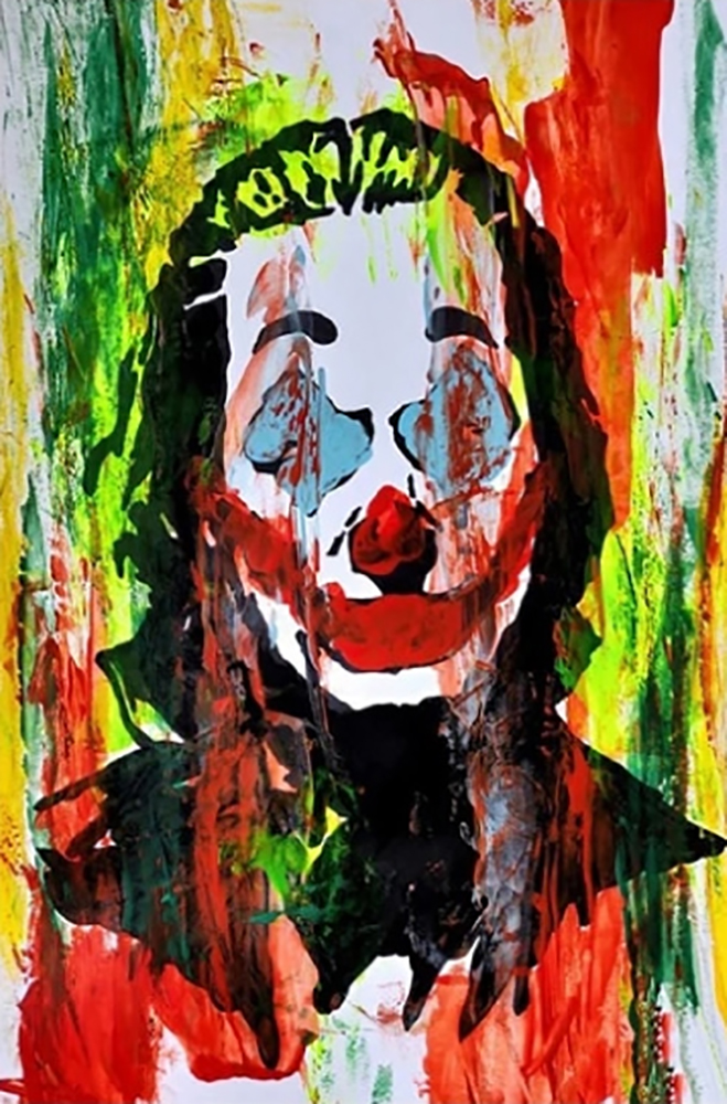 Comic Book Heroes Art - Batman - Joker 2 painting for sale Bat16