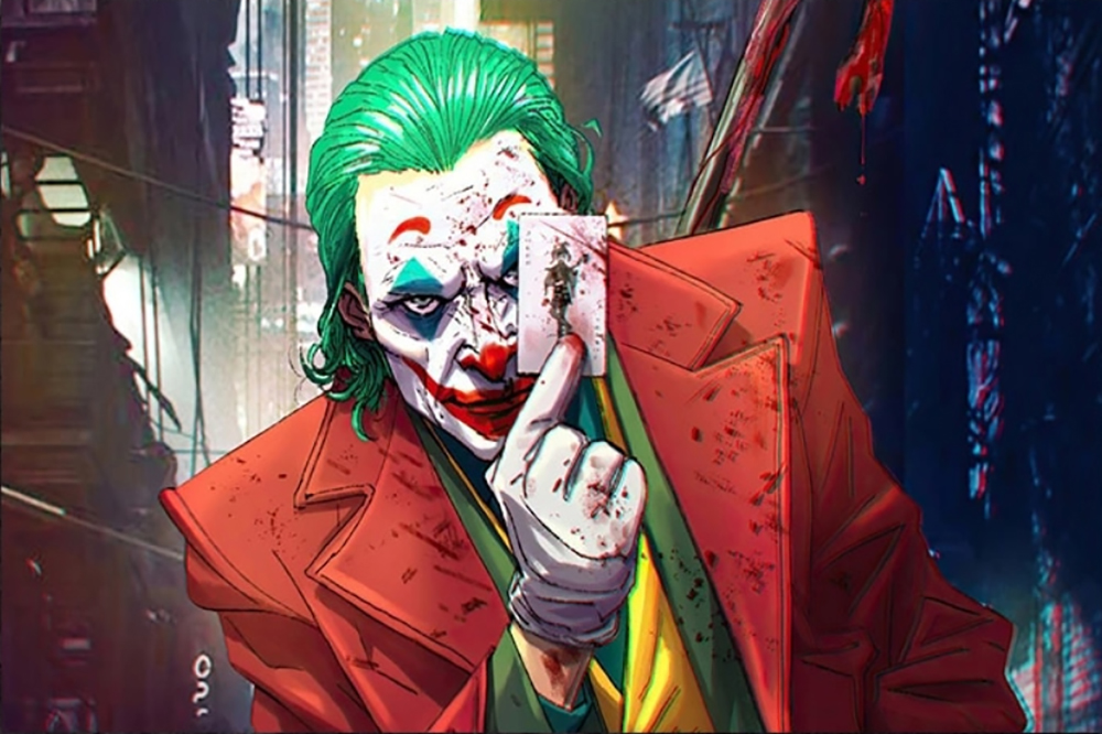 Comic Book Heroes Art - Batman - Joker 3 painting for sale Bat17