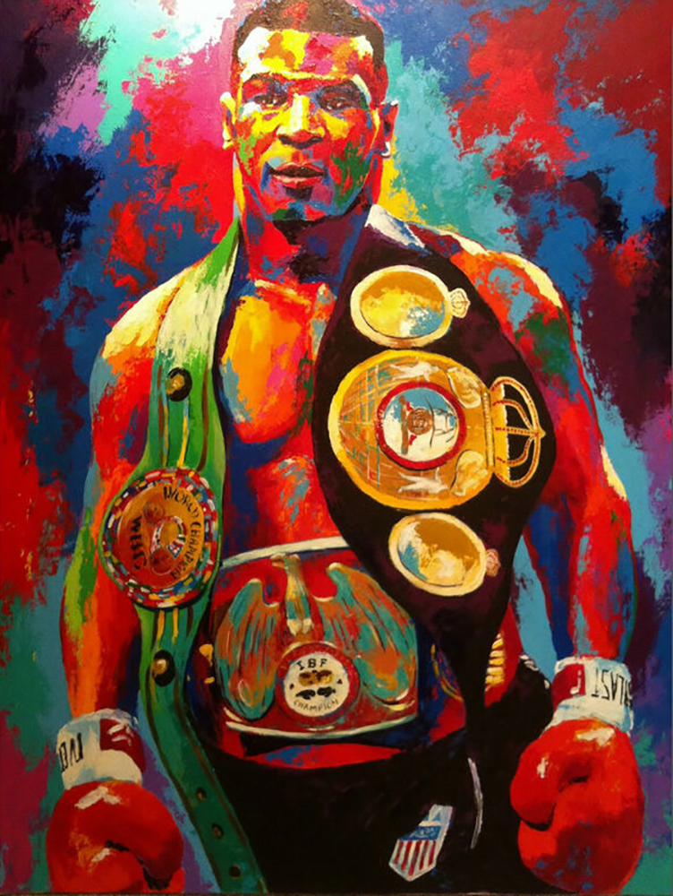 Sports Art - Boxing - Tyson painting for sale Box5