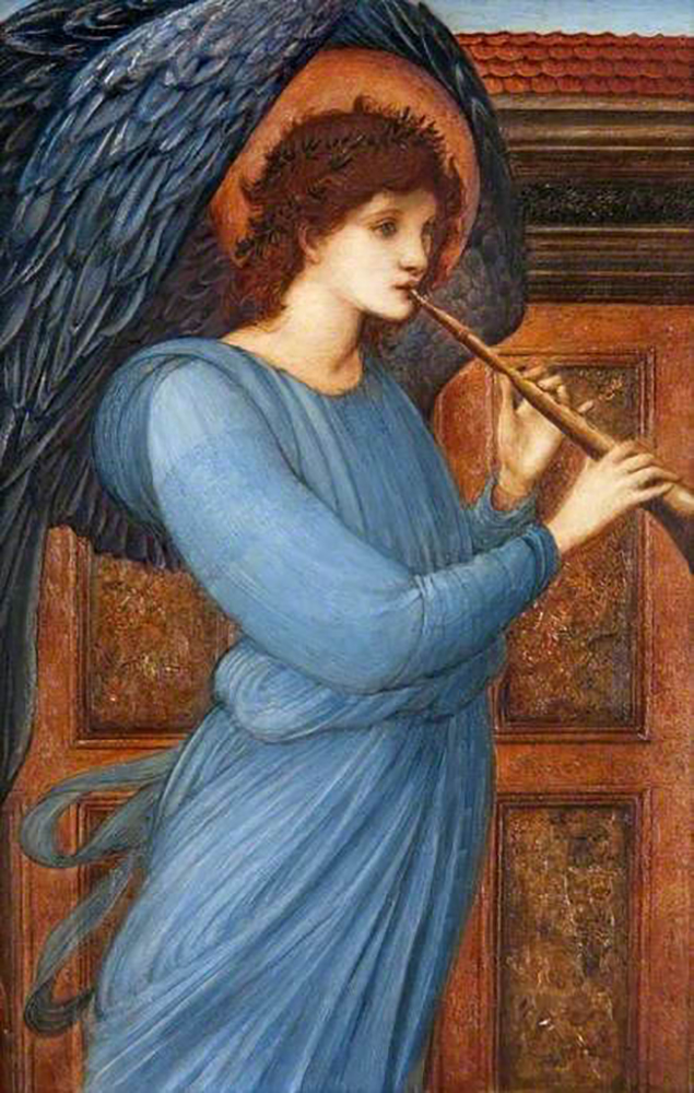 Edward Burne-Jones The Angel oil painting reproduction