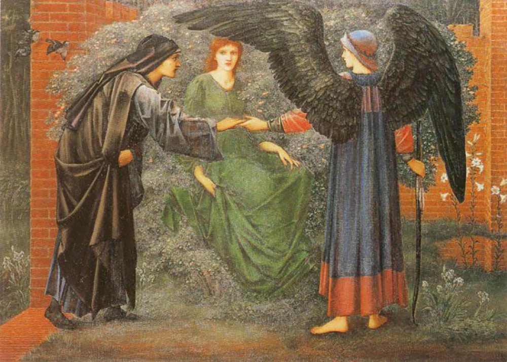 Edward Burne-Jones Heart of the Rose oil painting reproduction