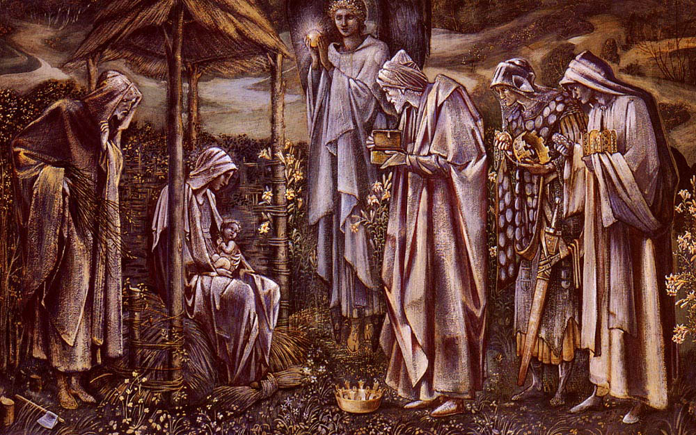 Edward Burne-Jones The Star Of Bethlehem oil painting reproduction