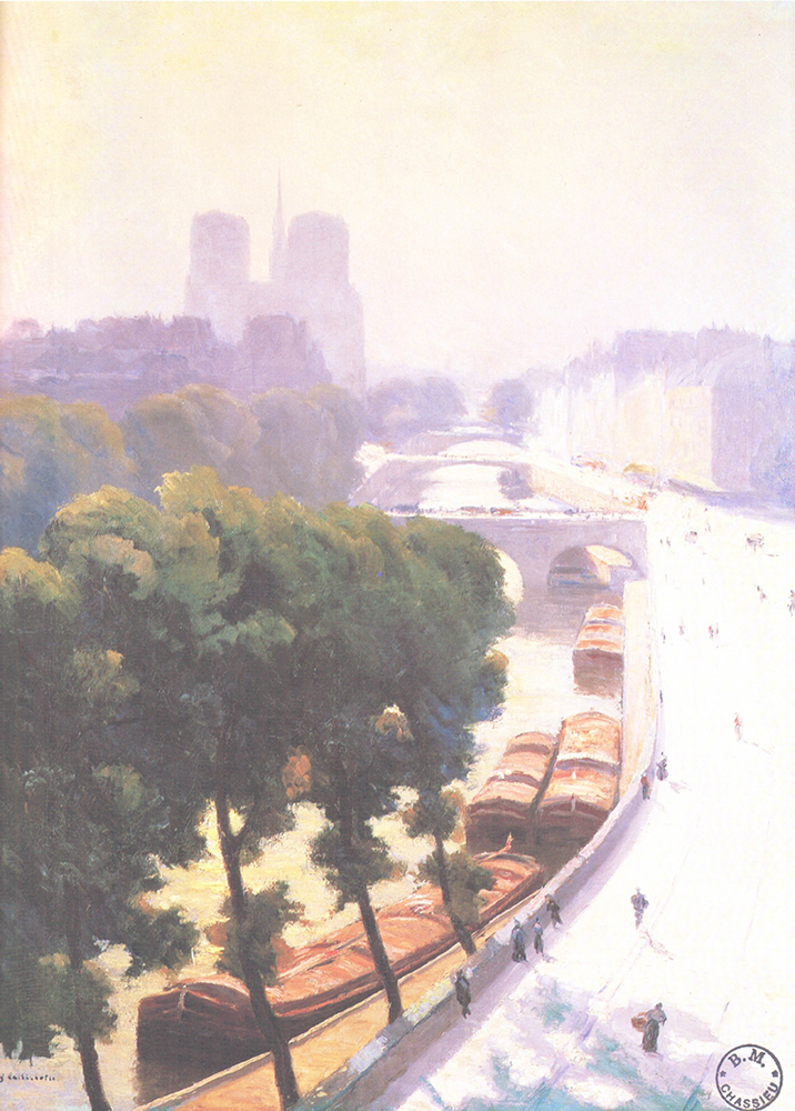 Gustave Caillebotte Non datee Vue de Paris, effet de soleil - 1884 oil painting reproduction