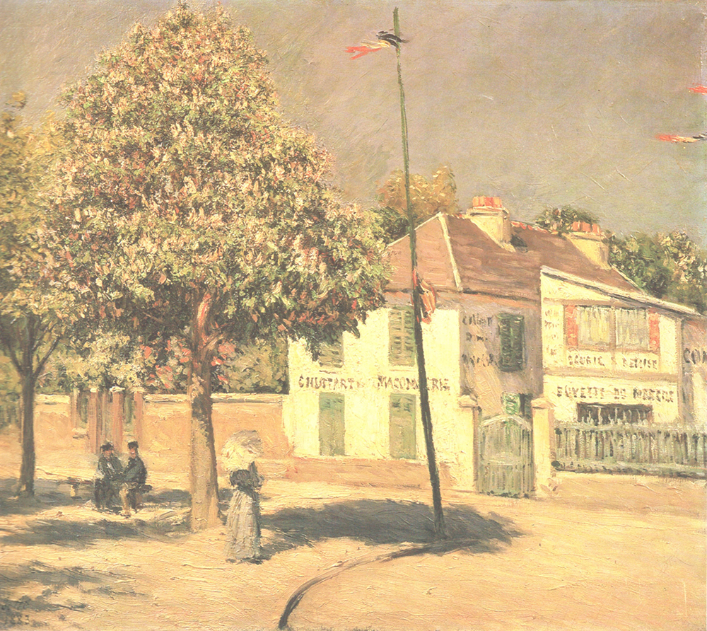 Gustave Caillebotte La Promenade d'Argenteuil oil painting reproduction