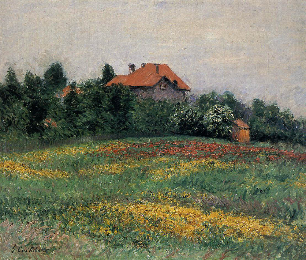 Gustave Caillebotte Norman Landscape - 1884  oil painting reproduction
