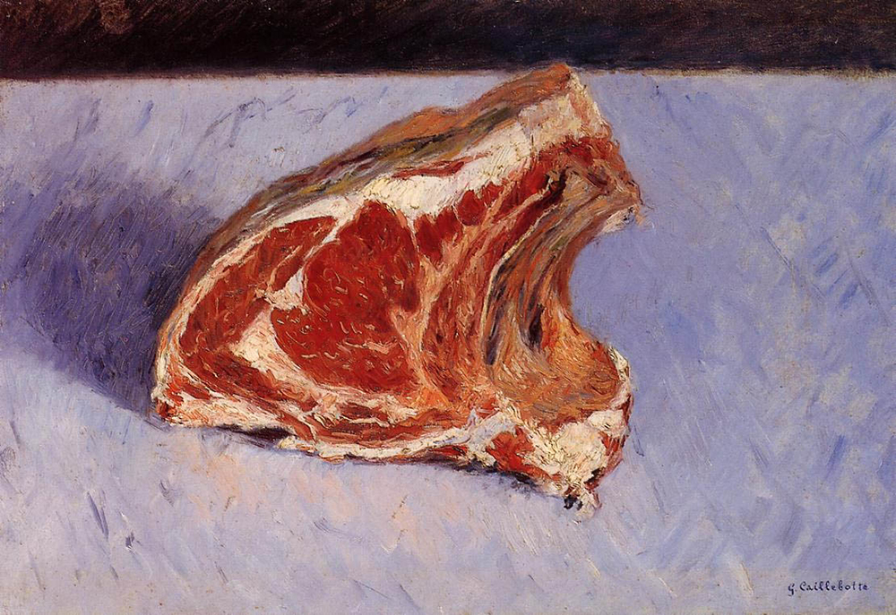 Gustave Caillebotte Rib of Beef - 1882  oil painting reproduction