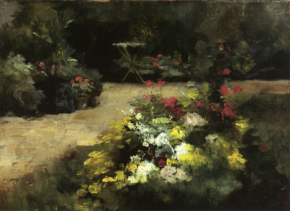 Gustave Caillebotte The Garden - 1878 oil painting reproduction