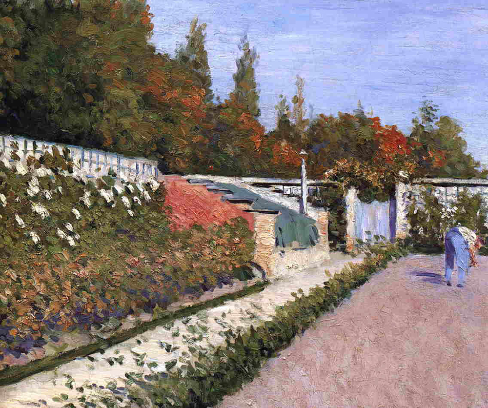 Gustave Caillebotte The Gardener - 1877 oil painting reproduction