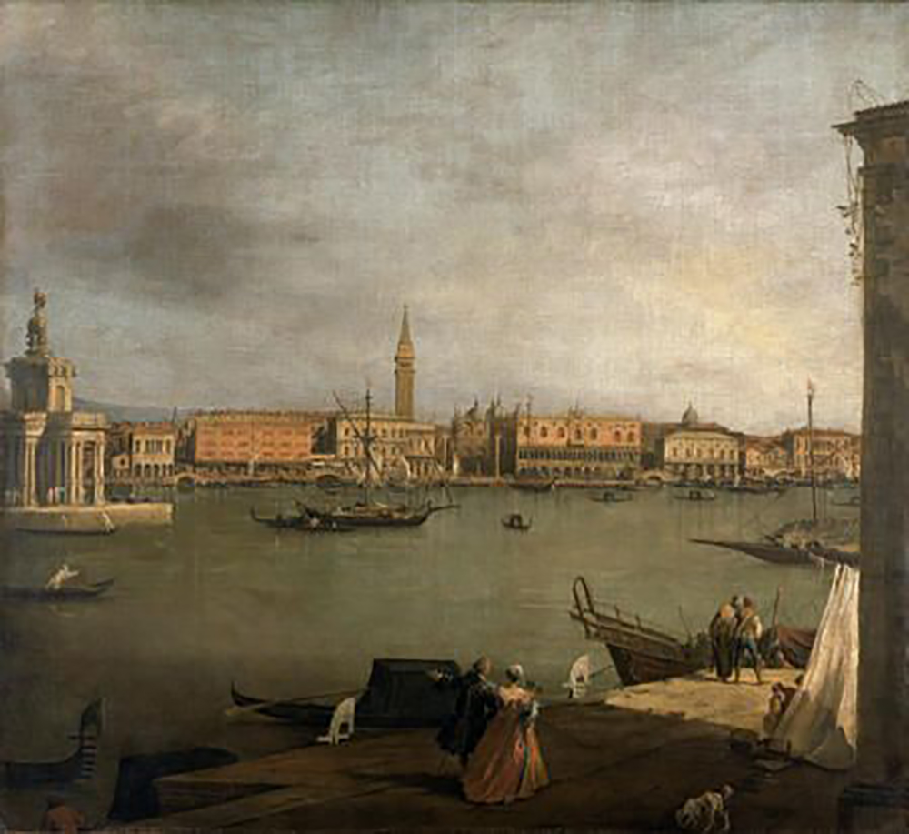 Giovanni Canaletto The Bacino di San Marco Looking North oil painting reproduction