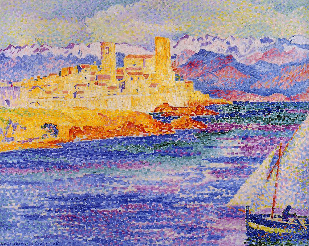 Henri-Edmond Cross Antibes, 1908 oil painting reproduction