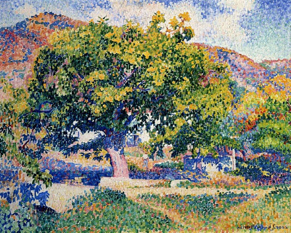 Henri-Edmond Cross Around My House oil painting reproduction