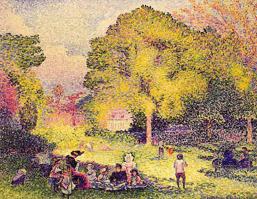 Henri-Edmond Cross Le Ranelagh, 1899 oil painting reproduction