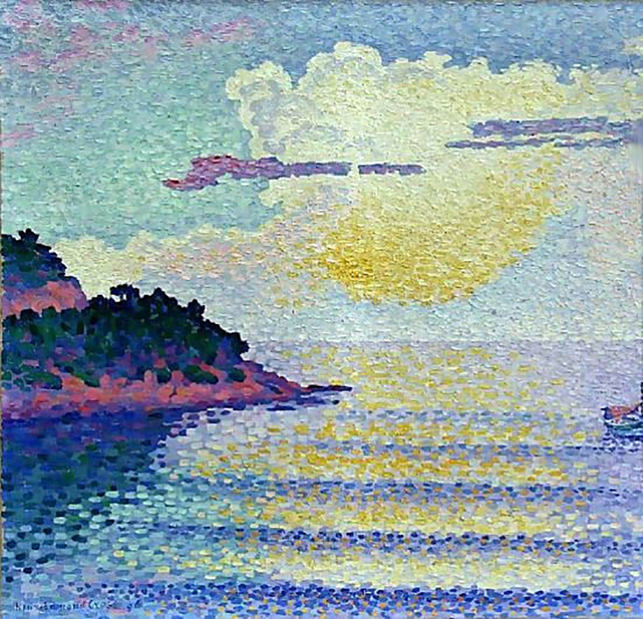 Henri-Edmond Cross Sunset oil painting reproduction