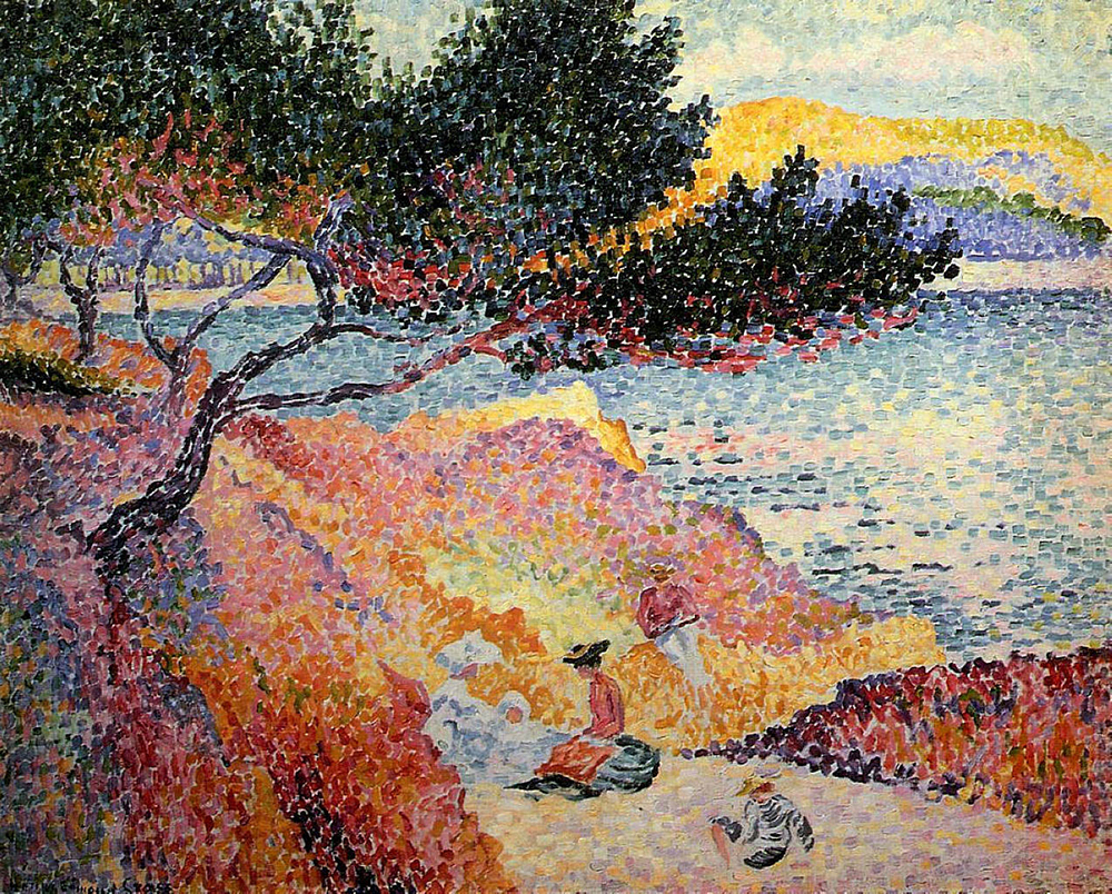 Henri-Edmond Cross The Bay at Cavaliere, 1906 oil painting reproduction