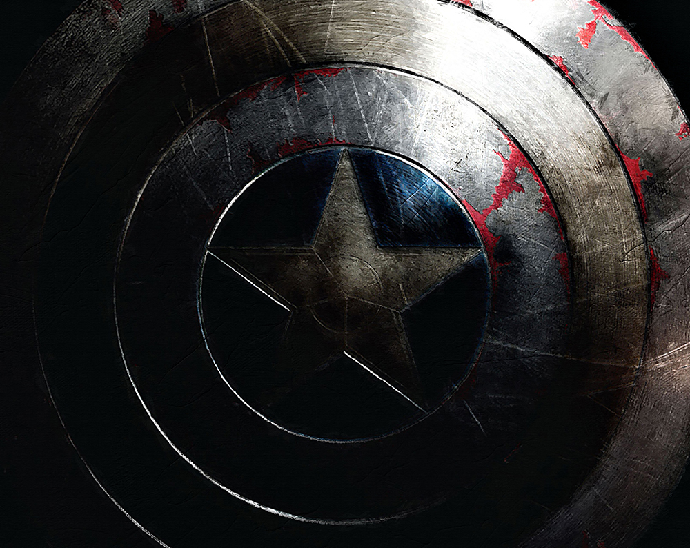 Comic Book Heroes Art - Captain America - Captain America Shield 1 painting for sale Capt2