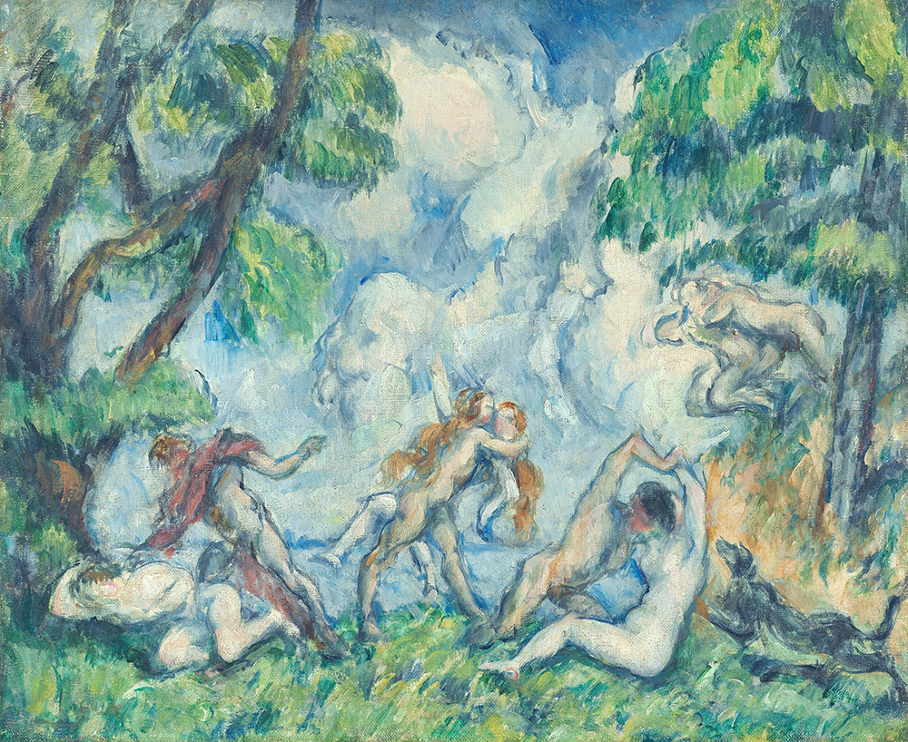 Paul Cezanne Bacchanal, 1875-80 oil painting reproduction