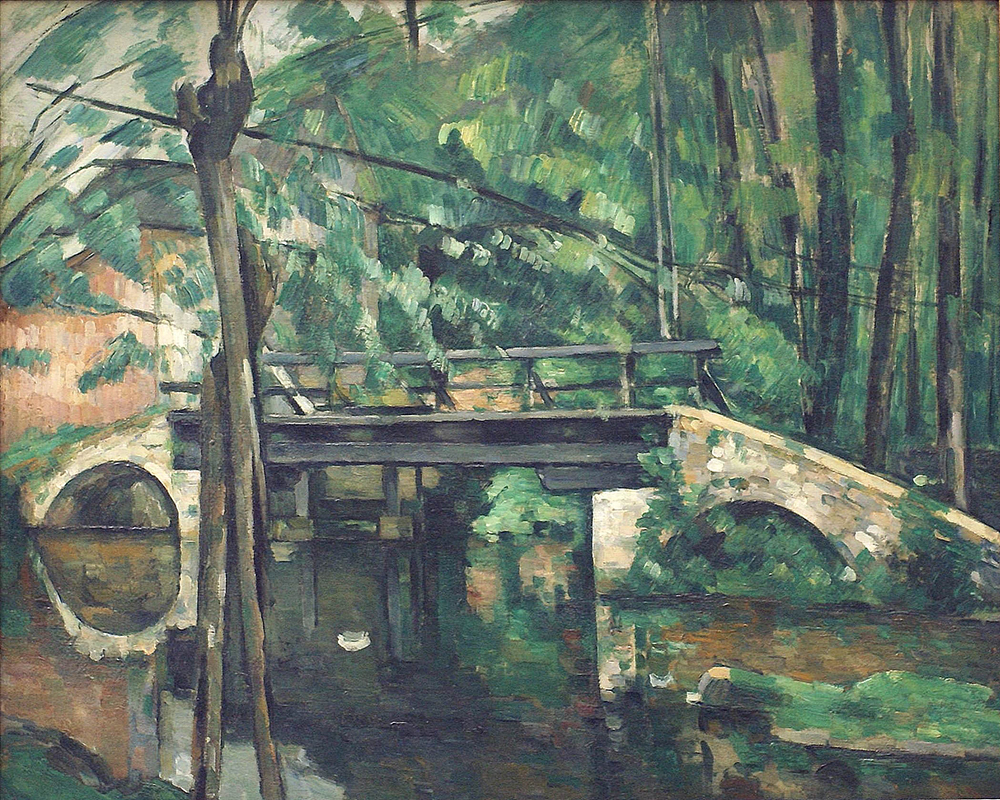 Paul Cezanne Bridge at Maincy, 1882 oil painting reproduction