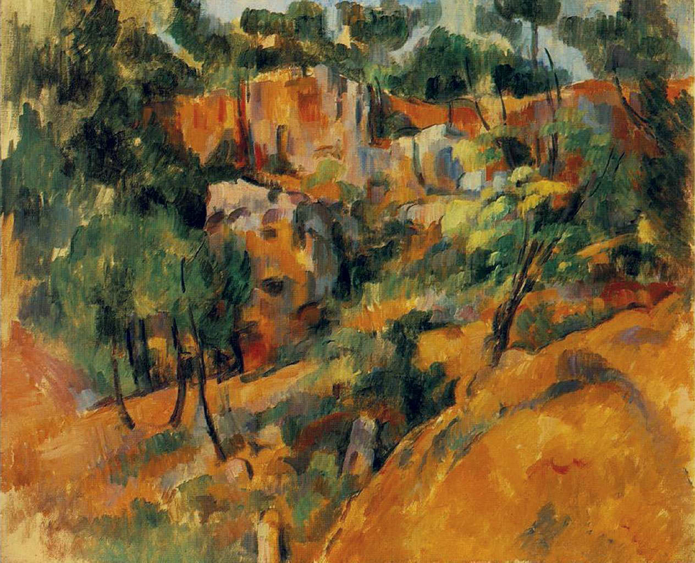 Paul Cezanne Corner of Quarry, 1900-02 oil painting reproduction