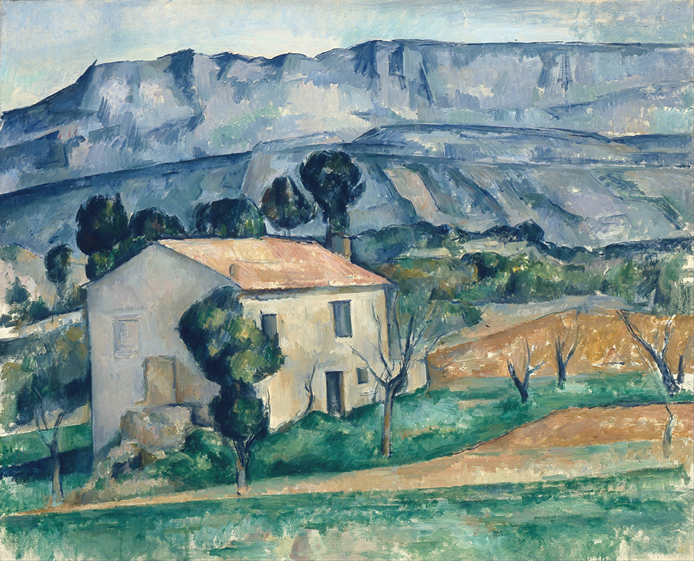 Paul Cezanne Houses in Provence, near Gardanne, 1885 oil painting reproduction