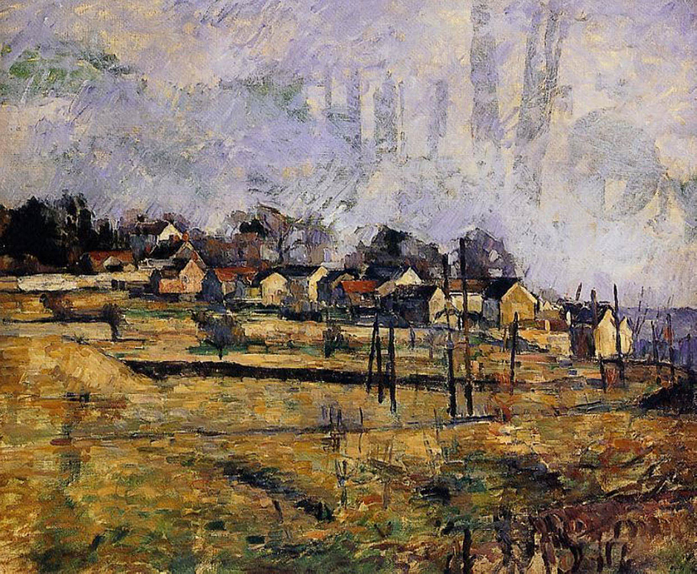 Paul Cezanne Landscape oil painting reproduction