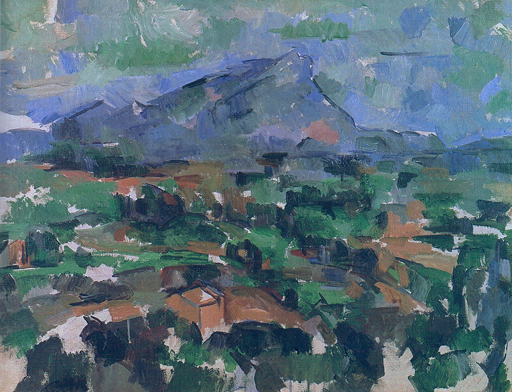 Paul Cezanne Mount Sainte-Victoire, 1904-06 oil painting reproduction