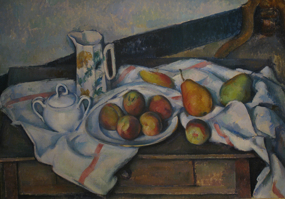 Paul Cezanne Still Life with Peaches and Pears, 1895 oil painting reproduction