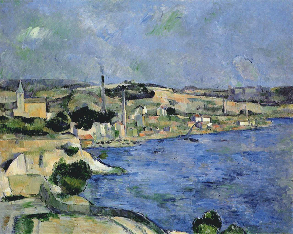 Paul Cezanne The Bay of L'Estaque and Saint-Henri, 1877-79 oil painting reproduction