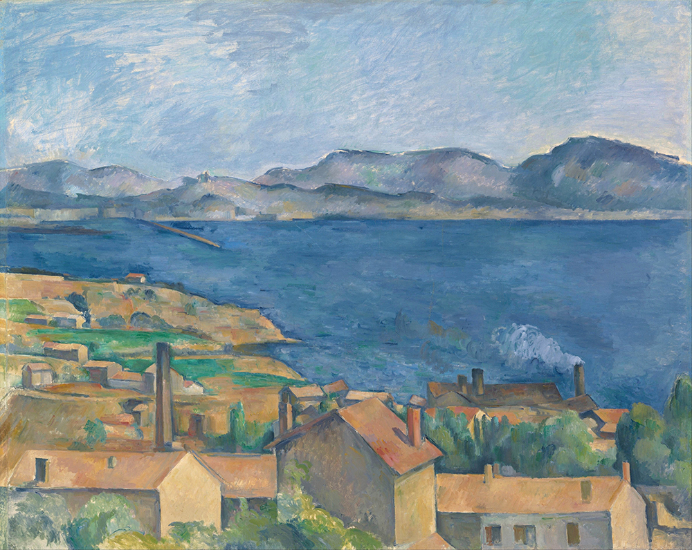 Paul Cezanne The Gulf of Marseille Seen from L'Estaque, 1886 oil painting reproduction