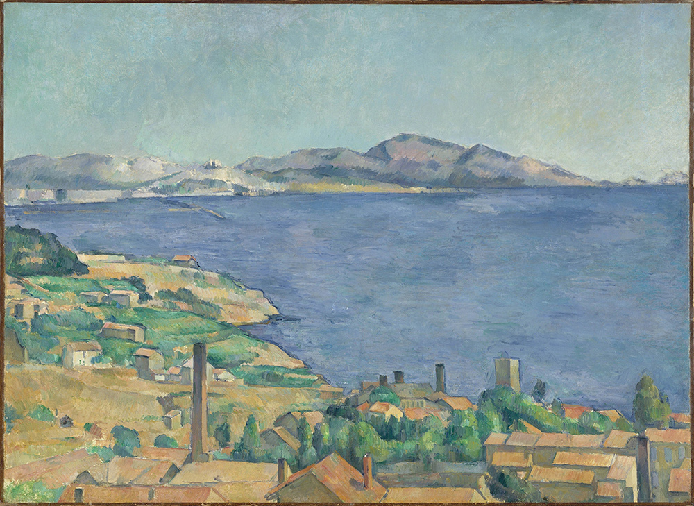 Paul Cezanne The Gulf of Marseilles Seen from L'Estaque, 1885 oil painting reproduction