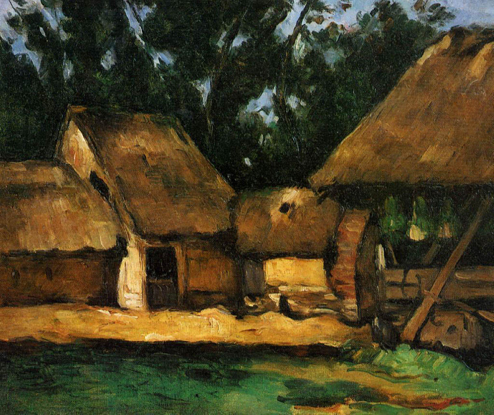 Paul Cezanne The Oilmill, 1871 oil painting reproduction