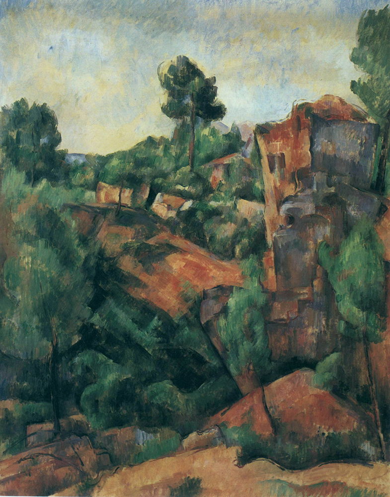 Paul Cezanne Bibemus Quarry, 1898 oil painting reproduction