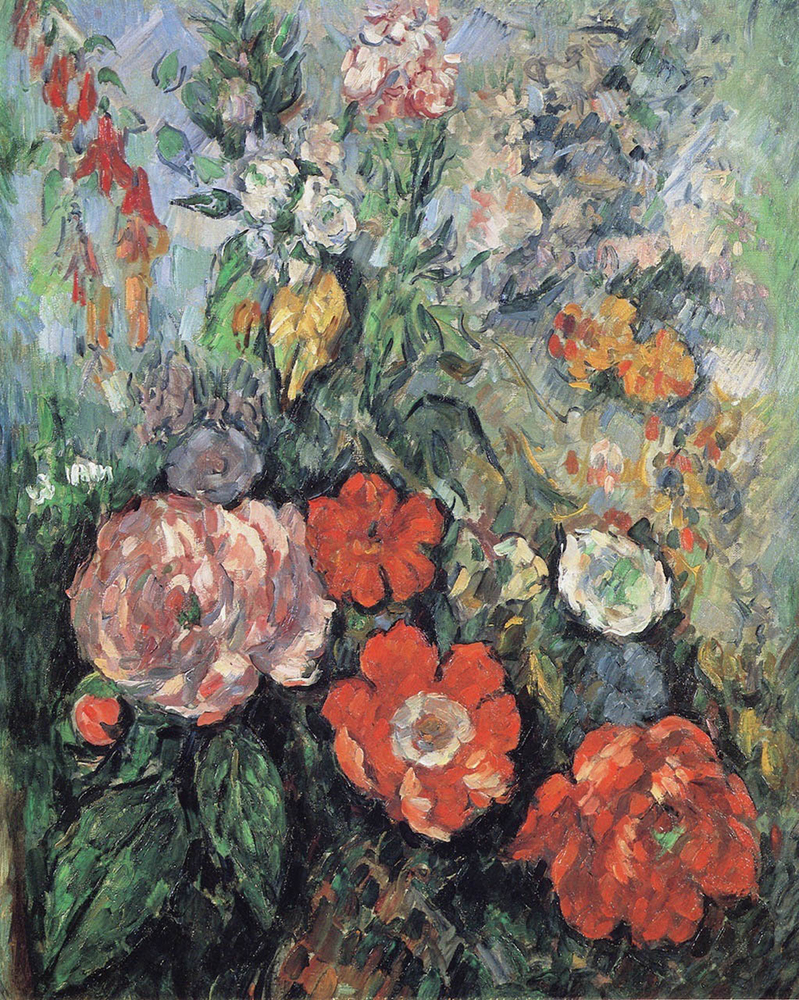 Paul Cezanne Flowers, 1879-80 oil painting reproduction