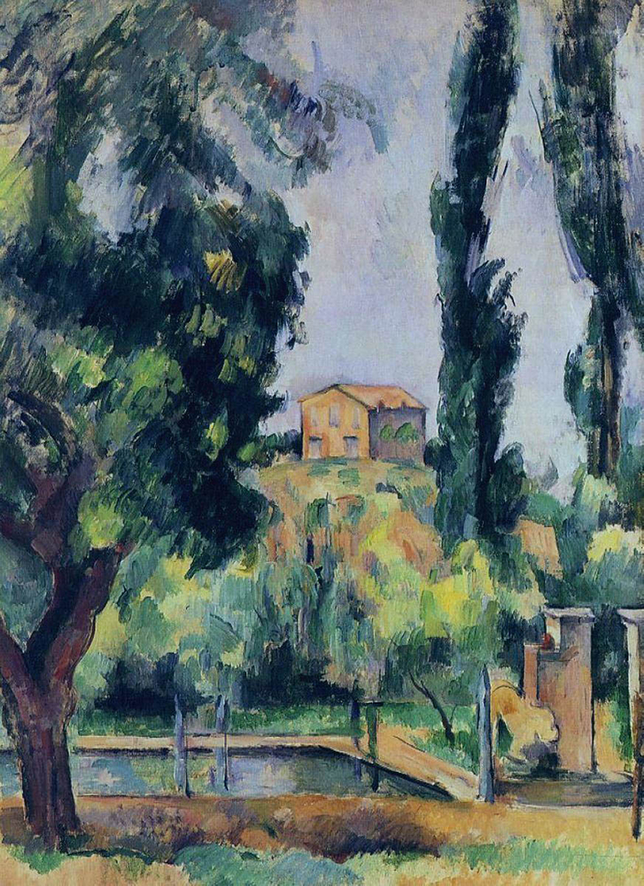 Paul Cezanne Jas de Bouffan, 1885-87 oil painting reproduction