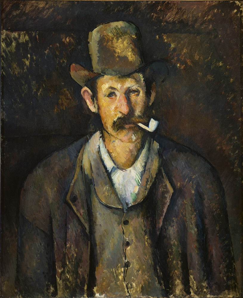 Paul Cezanne Man with a Pipe, 1892-95 oil painting reproduction