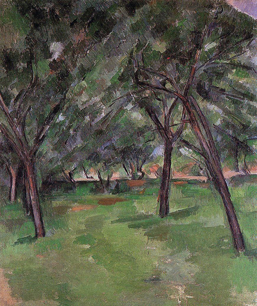 Paul Cezanne Orchard, 1885-86 oil painting reproduction