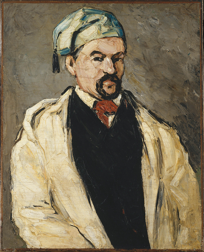 Paul Cezanne Portrait of the Artist's Uncle (Antoine Dominique Sauveur Aubert), 1866 oil painting reproduction