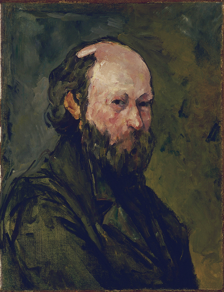 Paul Cezanne Self Portrait, 1878-80 oil painting reproduction